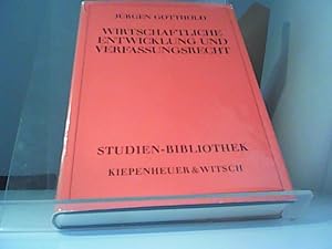 Bild des Verkufers fr Wirtschaftliche Entwicklung und Verfassungsrecht zum Verkauf von Eichhorn GmbH