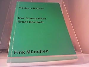 Bild des Verkufers fr Der Dramatiker Ernst Barlach zum Verkauf von Eichhorn GmbH