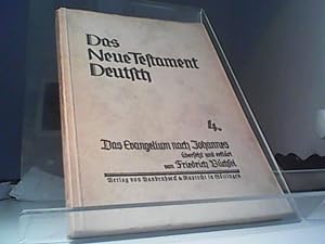 Imagen del vendedor de Das Neue Testament. Deutsch. 4., das Evangelium nach Johannes. a la venta por Eichhorn GmbH
