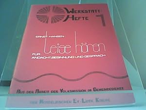 Seller image for Werkstatthefte 1: leise hren for sale by Eichhorn GmbH