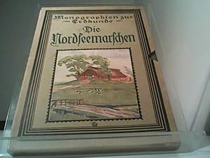 Bild des Verkufers fr Monographien zur Erdkunde Nr. 32 - Die Nordseemarschen 2 Bnde, 1 Buch ohne Schuber zum Verkauf von Eichhorn GmbH