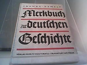 Imagen del vendedor de Merkbuch zur deutschen Geschichte a la venta por Eichhorn GmbH