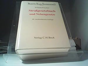 Bild des Verkufers fr Strafgesetzbuch und Nebengesetze zum Verkauf von Eichhorn GmbH