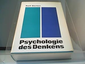 Bild des Verkufers fr Psychologie des Denkens zum Verkauf von Eichhorn GmbH