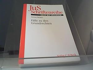 Bild des Verkufers fr Flle zu den Grundrechten - Flle mit Lsungen zum Verkauf von Eichhorn GmbH