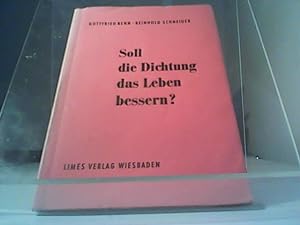 Seller image for Soll die Dichtung das Leben bessern? for sale by Eichhorn GmbH