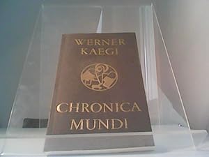 Image du vendeur pour Chronica Mundi Grundformen der Geschichtsschreibung seit dem Mittelalter mis en vente par Eichhorn GmbH