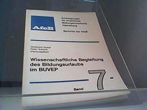 Seller image for Wissenschaftliche Begleitung des Bildungsurlaubs im BUVEP for sale by Eichhorn GmbH