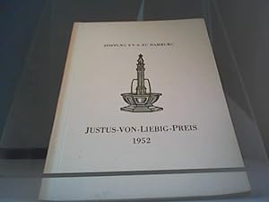 Bild des Verkufers fr Justus-von-Liebig-Preis 1952 Gedenkschrift an DR. WALTHER LAUBE zum Verkauf von Eichhorn GmbH