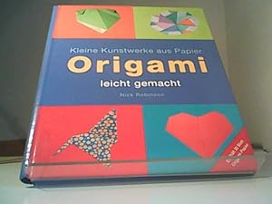 Bild des Verkufers fr Origami - leicht gemacht Kleine Kunstwerke aus Papier zum Verkauf von Eichhorn GmbH
