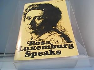 Bild des Verkufers fr Rosa Luxemburg Speaks zum Verkauf von Eichhorn GmbH