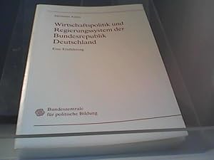 Bild des Verkufers fr Wirtschaftspolitik und Regierungssystem der Bundesrepublik Deutschland zum Verkauf von Eichhorn GmbH