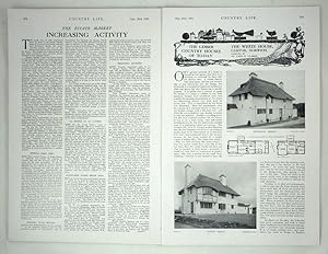 Original Issue of Country Life Magazine Dated September 22nd 1923, with a Feature on The White Ho...