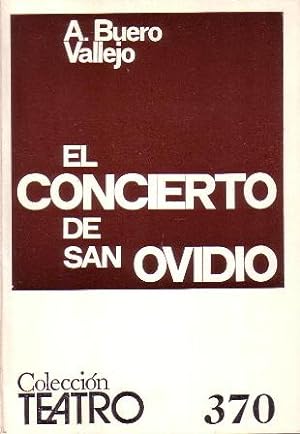 Imagen del vendedor de El concierto de san Ovidio. a la venta por Librera y Editorial Renacimiento, S.A.