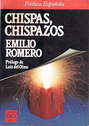 Imagen del vendedor de Chispas, chispazos (Crnicas). Prlogo de Luis del Olmo. a la venta por Librera y Editorial Renacimiento, S.A.