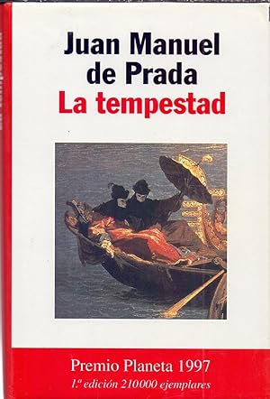 Imagen del vendedor de La tempestad. Novela. a la venta por Librera y Editorial Renacimiento, S.A.