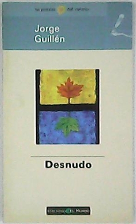Bild des Verkufers fr Desnudo. Antologa potica. zum Verkauf von Librera y Editorial Renacimiento, S.A.