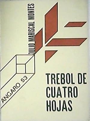 Seller image for Trbol de cuatro hojas. Poesa. for sale by Librera y Editorial Renacimiento, S.A.