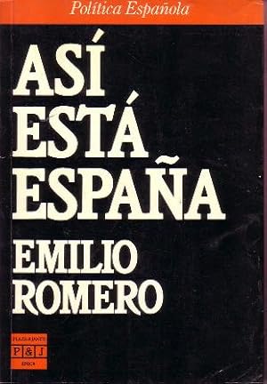 Imagen del vendedor de As est Espaa. Crnicas. a la venta por Librera y Editorial Renacimiento, S.A.