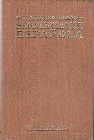 Immagine del venditore per Manual de pronunciacin espaola. venduto da Librera y Editorial Renacimiento, S.A.