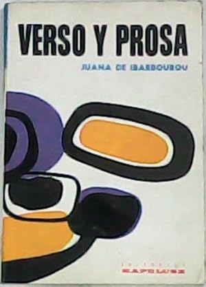 Seller image for Verso y prosa. for sale by Librera y Editorial Renacimiento, S.A.