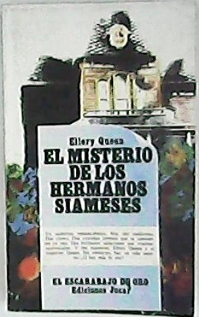 Imagen del vendedor de El misterio de los hermanos siameses. a la venta por Librera y Editorial Renacimiento, S.A.