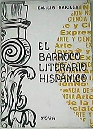 Imagen del vendedor de El barroco literario hispnico. a la venta por Librera y Editorial Renacimiento, S.A.