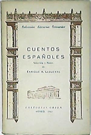 Immagine del venditore per Cuentos espaoles. venduto da Librera y Editorial Renacimiento, S.A.