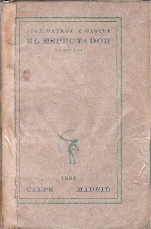 Imagen del vendedor de El Espectador. Tomo III. a la venta por Librera y Editorial Renacimiento, S.A.
