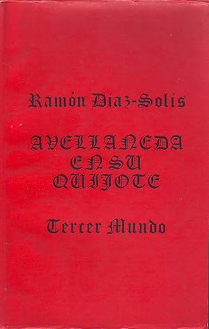 Immagine del venditore per Avellaneda en su Quijote. venduto da Librera y Editorial Renacimiento, S.A.