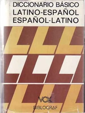 Seller image for Diccionario bsico latino-espaol, espaol-latino. for sale by Librera y Editorial Renacimiento, S.A.