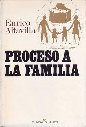 Imagen del vendedor de Proceso a la familia. Traduccin de Juan Moreno. a la venta por Librera y Editorial Renacimiento, S.A.