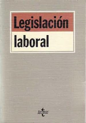 Bild des Verkufers fr Legislacin laboral. Edicin preparada por. zum Verkauf von Librera y Editorial Renacimiento, S.A.