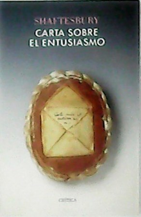 Seller image for Carta sobre el entusiasmo. Introduccin, traduccin y notas de Agustn Andreu. for sale by Librera y Editorial Renacimiento, S.A.