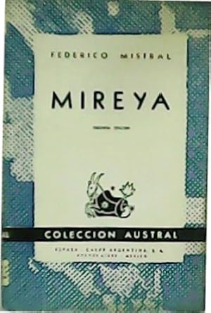 Imagen del vendedor de Mireya. a la venta por Librera y Editorial Renacimiento, S.A.