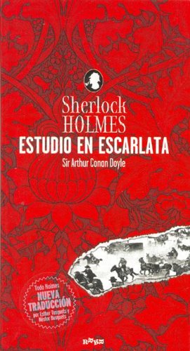 Imagen del vendedor de Sherlock Holmes. Estudio en escarlata. a la venta por Librera y Editorial Renacimiento, S.A.