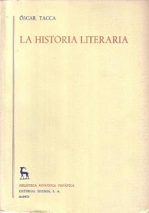 Bild des Verkufers fr La historia literaria. zum Verkauf von Librera y Editorial Renacimiento, S.A.