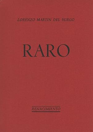 Imagen del vendedor de Raro. Poesa. a la venta por Librera y Editorial Renacimiento, S.A.