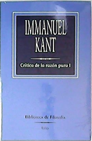 Imagen del vendedor de Crtica de la razn pura. 2 tomos. Nota preliminar de Francisco Romero. Traduccin Jos del Perojo y Jos Rovira Armengol. a la venta por Librera y Editorial Renacimiento, S.A.