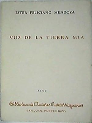 Immagine del venditore per Voz de la tierra ma. venduto da Librera y Editorial Renacimiento, S.A.