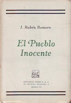 Bild des Verkufers fr El pueblo inocente. Novela. zum Verkauf von Librera y Editorial Renacimiento, S.A.