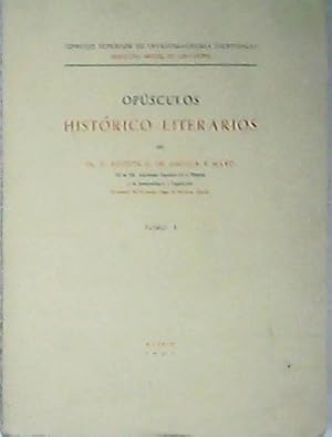 Imagen del vendedor de Opsculos histrico literarios. 3 tomos. T. I y II: Opsculos literarios (Fuentes de "El mdico de su honra" - Menndez Pelayo y su obra - Influencia del Dante en Espaa - J. Rufo - La novela cortesana - J. Enrquez de Ziga - A. de Torquemada - Cmo se haca un libro en el siglo de oro - Las almas de Quevedo - D Mara de Zayas - J. Prez de Montalbn - Semblanzas acadmicas - Estudios sobre Lope de Vega). T. III: Opsculos histricos. Incluye ndice de nombres propios. a la venta por Librera y Editorial Renacimiento, S.A.