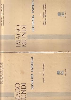 Imagen del vendedor de Imago mundi. Geografa universal. 2 tomos. Tomo I: Europa, Asia, Islandia. Tomo II: frica, Amrica, Oceana, Regiones polares. a la venta por Librera y Editorial Renacimiento, S.A.