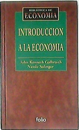 Imagen del vendedor de Introduccin a la economa. Prlogo de Fabin Estap. a la venta por Librera y Editorial Renacimiento, S.A.