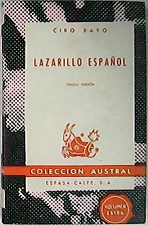 Imagen del vendedor de Lazarillo espaol. a la venta por Librera y Editorial Renacimiento, S.A.