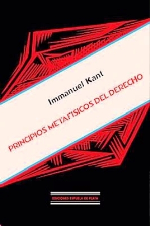 Seller image for Principios metafsicos del derecho. Edicin y nota preliminar de Francisco Ayala. Edicin facsmil (Americalee, Buenos Aires, 1943). for sale by Librera y Editorial Renacimiento, S.A.