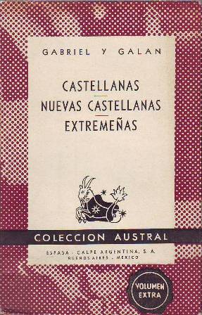 Imagen del vendedor de Castellanas. Nuevas castellanas. Extremeas. a la venta por Librera y Editorial Renacimiento, S.A.
