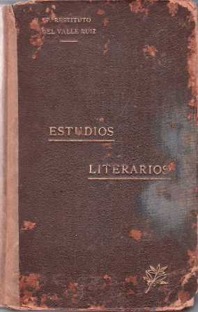 Immagine del venditore per Estudios literarios (Literatura mallorquina. Ultimas manifestaciones lricas en Espaa. Artculos. Solaces literarios). Prlogo de Juan Alcover. venduto da Librera y Editorial Renacimiento, S.A.