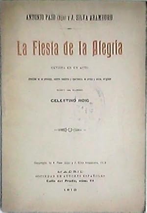 Imagen del vendedor de La fiesta de la alegra. Revista en un acto. Msica del maestro Celestino Roig. a la venta por Librera y Editorial Renacimiento, S.A.