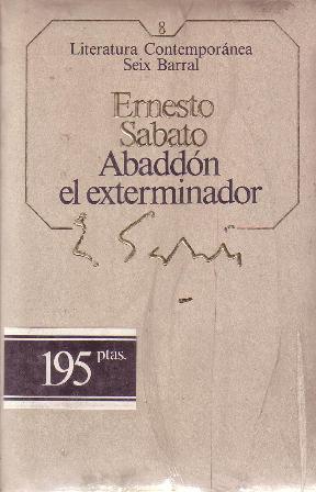 Imagen del vendedor de Abaddn el exterminador (Novela). a la venta por Librera y Editorial Renacimiento, S.A.